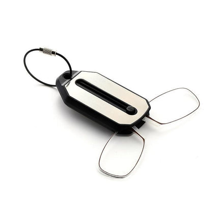 Thin Easy Carry Ultra Nose Clip Optics Presbyopic Ultralight Reading Glasses - Aimall