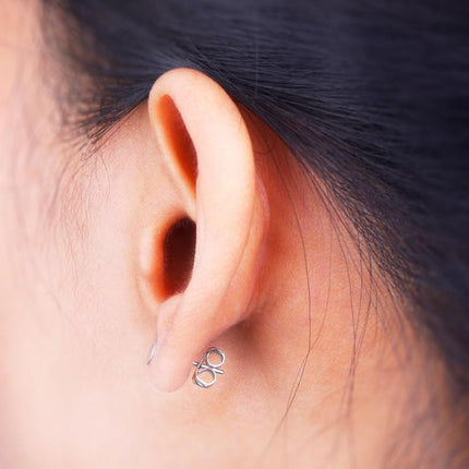 50/100/200PCS Earring Stud Posts Pads+Nut Backs Silvery Surgical Steel DIY Craft 4MM - Aimall