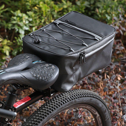 Mountain Bike Rear Rack Flat Suspension Rack Accessories Luggage Carrier Shelf