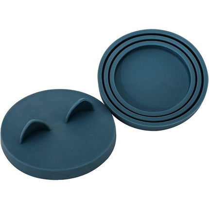 2PCS Silicone Pet Canned Lid Sealed Preservation Cover for Canned Cat Dog Food