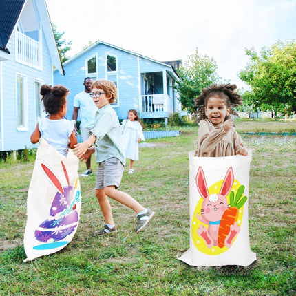 Jumping Sack Race Bags 5pcs Set for Outdoor Garden Party Family Group Activity Game