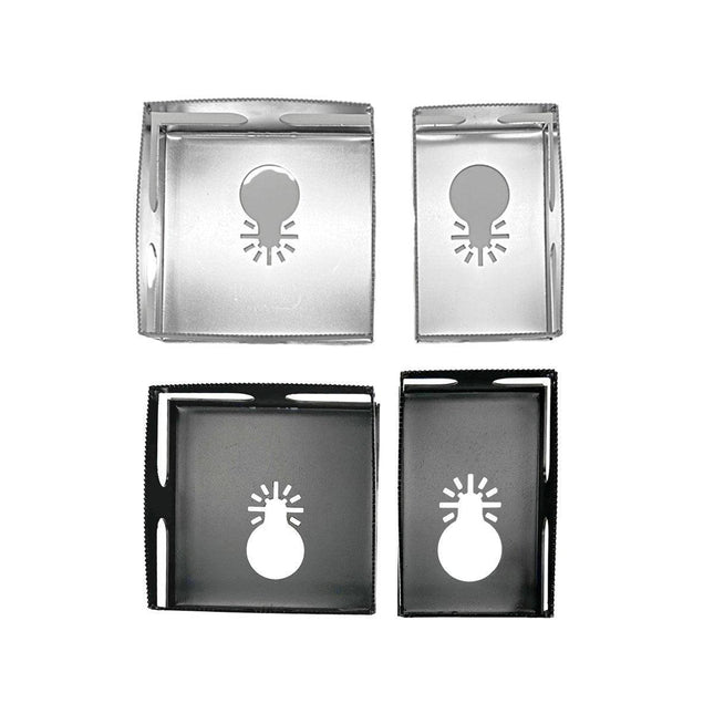 2X Electrical Cutter Tool Square Hole Saw Blade Woodworking Wall box Slot