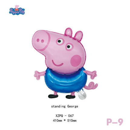 Peppa Pig Air-filled Foil Balloon Kids Birthday Theme Party Decoration AU - Aimall