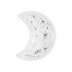 Moon Shaped Decorative Plate Fruit Tray Jewelry Storage Rack Dip Saucer for Home