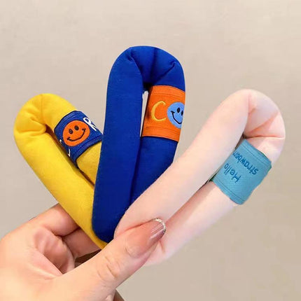 Hair Bangs Clips Cute Smiley Face Cartoon Women Barrette Headwear Accessories