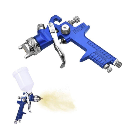 HVLP Gravity Feed Spray Tool Automotive Paint Sprayer Kit Nozzle Set