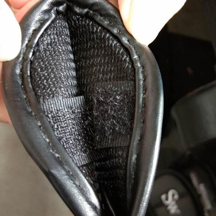 12PCS PU Leather Head Cover Golf Iron Club Putter Headcover 3-SW Set Black - Aimall