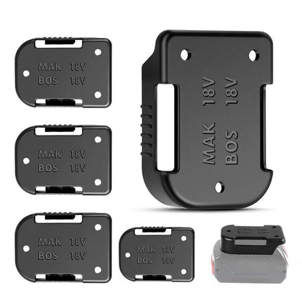 5pcs Battery Protective Cover with Belt Clip Plastic Wrap for Secure Storage