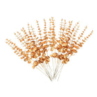 20PCS Eucalyptus Plastic Leaves Holiday Christmas Decor Wedding Home Flowers