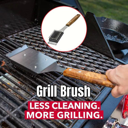 BBQ Grill Cleaning Brush Heavy Duty Wire Scraper for Outdoor Grill Maintenance