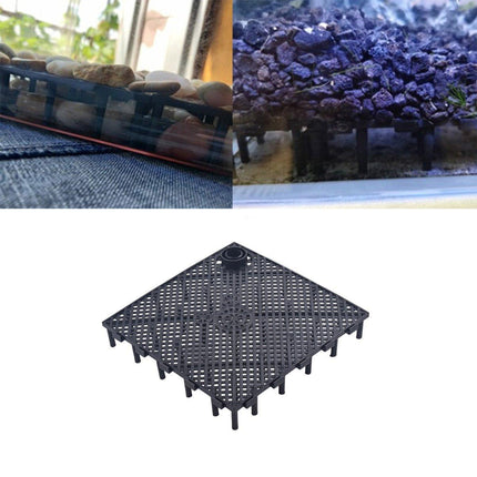 Fish Tank Aquarium Under Gravel Filter System Safe Filtration Plate Board Kit - Aimall