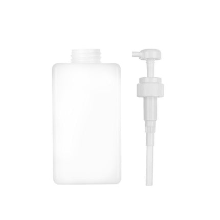 2PCS Square Bottle Travel Cosmetic Hand Soap Shampoo Lotion Dispenser Refillable