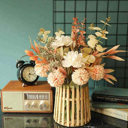 Home Decor Fake Flower Bouquet Artificial Flowers Living Room Wedding Decoration