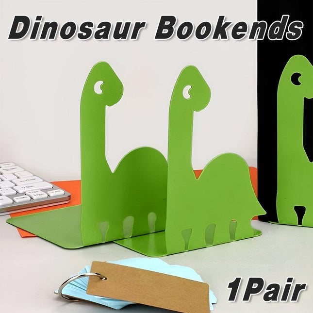 Cartoon Dinosaur Book Stand Creative Desktop Book Holder Divider Fixing Frame