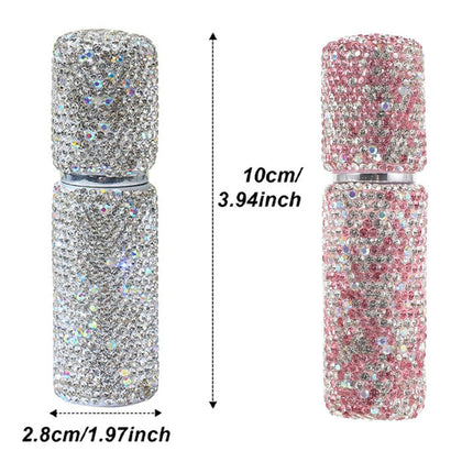 2pcs Travel Perfume Dispenser Refillable Spray Bottle Portable Sample Pack Tool