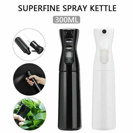 300ml Continuous Spray Bottle Ultra Fine Mist Dispenser Sanitizer Salon - Aimall