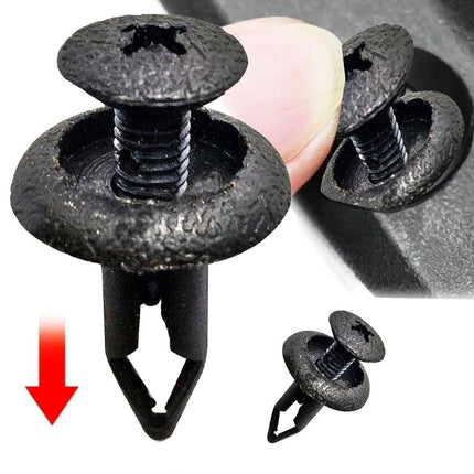 20X For Chevrolet Mercedes-Benz BMW front panel fender Plastic Retainer Clips