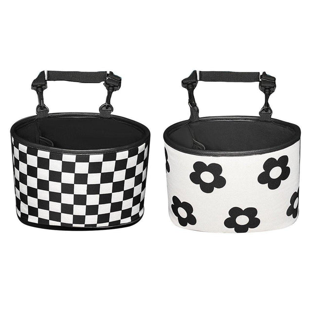Car Seatback Trash Can Multifunctional Hanging Storage Box Clutter Organisation