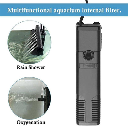 ECO 4 in 1 Fish Tank Aquarium Submersible Water Power Filter Pump /Carbon Cube - Aimall