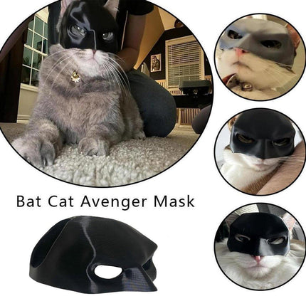 Halloween Bat Mask Cat Mask Pet Costume Accessories for Small Dogs Cats Outfit