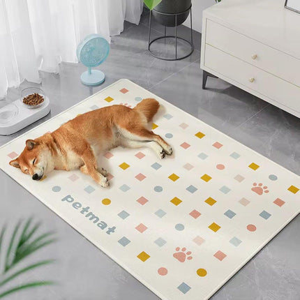 Pet Feeding Mat Dogs Cats Absorbent Non Slip Pet Placemat Waterproof Mat