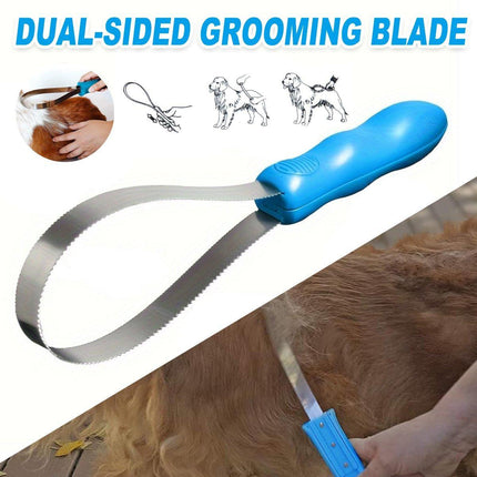 Pet Grooming Brush Cat Dog Shedding Comb Fur Remover Cleaner Tool Hair De-Shed