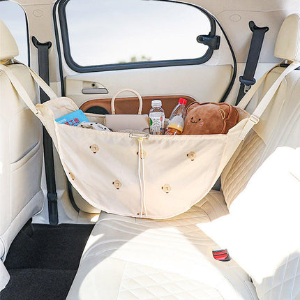 Car Seatback Storage Organizer Multi Function Rear Seat Hanging Storage Bag