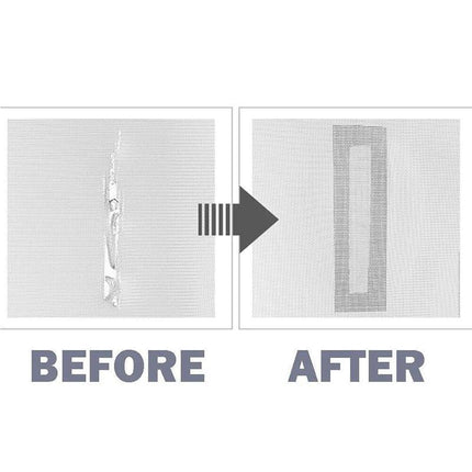 2M Window Door Repair Tape Fly Screen Insect Repellent Repair Tape Self Adhesive - Aimall