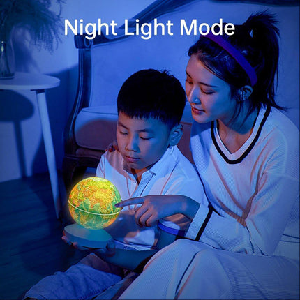 Intelligent AR Globe Star LED Projection Light Children Night Sleep Light