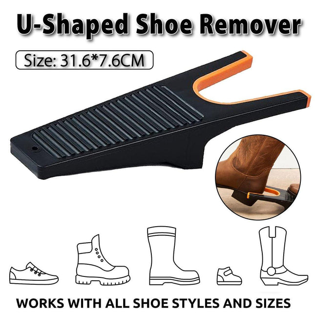 U Shape Shoe Remover Durable Shoe Removal Tool for Easy Footwear Removal Use