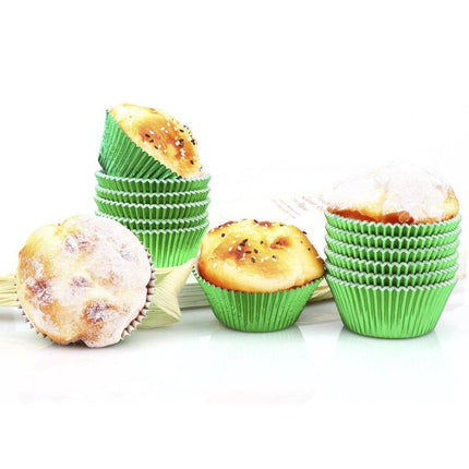 200 Pcs Colored Baking Paper Cupcake Trays Muffin Liners for Party Baking