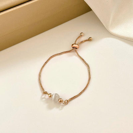 Luxury Zircon Rhinestone Round Bangle Bracelet for Women