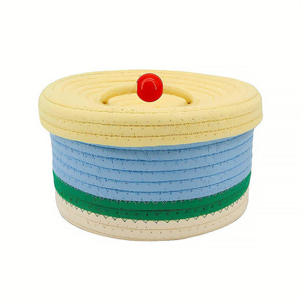 Storage Basket Desktop Organizer for Cosmetics Toys Office Desk Storage Box