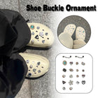 Retro Metal Pearl Shoe Buckle Removable Decoration DIY Accessories for Cave Shoe