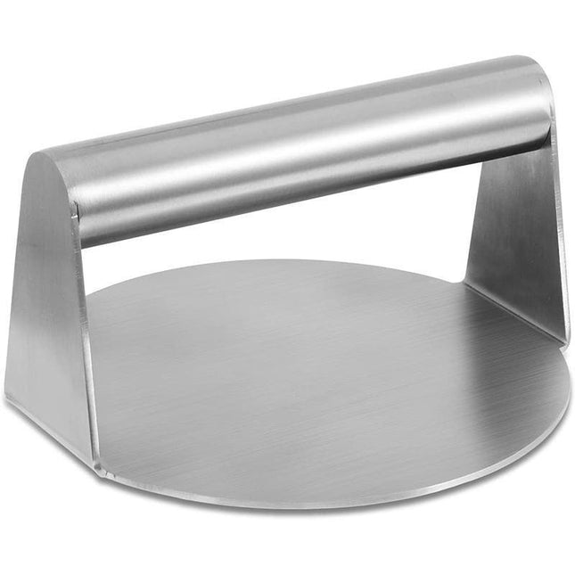 Burger Press Meat Smasher Hamburger Steak No-Rust for Griddle Accessory BBQ Home - Aimall
