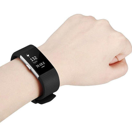 S Size Silicone Watch Wrist Sports Strap For Fitbit Charge Band Wristband Replacement - Aimall
