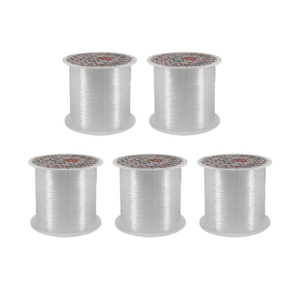 5pcs Aquarium Moss Binding Line 0.25mm Transparent Fishing Line for Plant Tank