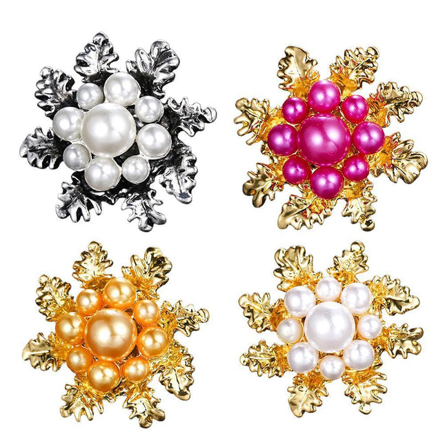 Imitation Pearl Brooch Elegant Jewelry Fashion Accessory Women Ladies Gift