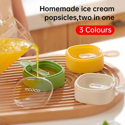 Reusable Ice Cream Mold Making Popsicles at Home Easy DIY Kitchen Tool