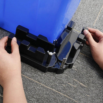 2-in-1 Bevel and Mitre Box Precision Cutting Tool with Scale for Accurate Angles