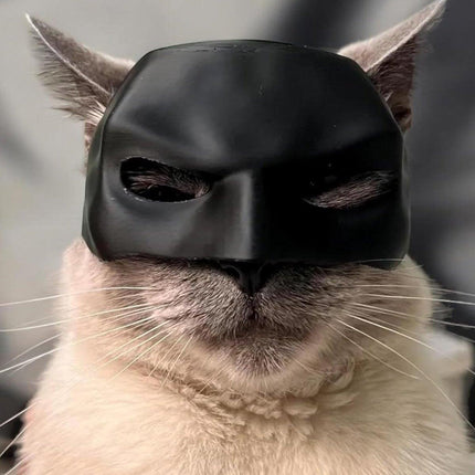 Halloween Bat Mask Cat Mask Pet Costume Accessories for Small Dogs Cats Outfit