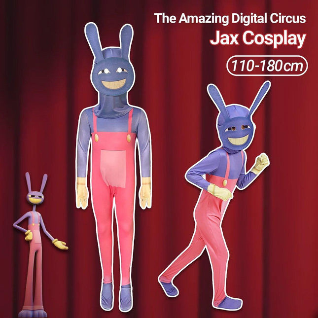Magical Figures Circus Cosplay Tight Body Costume Pomni Cosplay Halloween Pamni