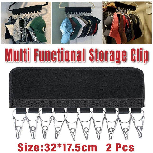 Multifunctional Baseball Cap Storage Hat Holder Fabric Portable Holder Foldable Travel
