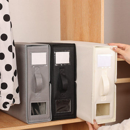 4pcs Simple Pure Colour Storage Boxes Organizer Home Office Storage Solution