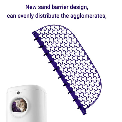 Automatic Cat Litter Box Toilet Anti-odor Pad Sand Filter Net Accessories