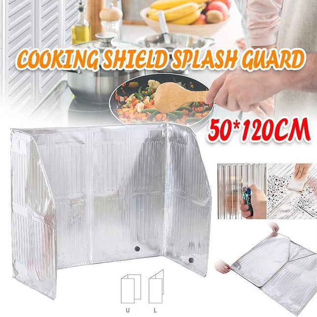 Screen Cover Cooking Shield Splash Guard Frying Foil Oil Anti Splatter Kitchen - Aimall