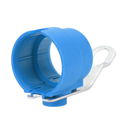 2pcs Blue Trailer Connector Retainer Heavy Duty Hitch Plug Holders for Trucks