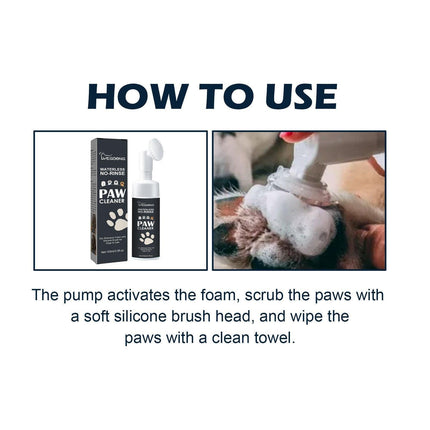 Pet Paw Cleaner Dog Cat Foot Pad Deep Clean Grooming Care Supplies Protection