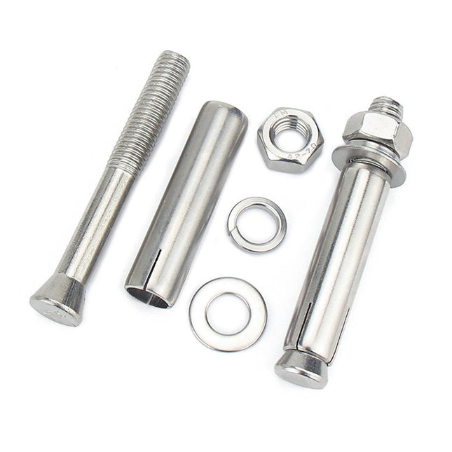 2pcs M18 Hexagonal Expansion Bolts Outer Expansion Screws Wall Anchor