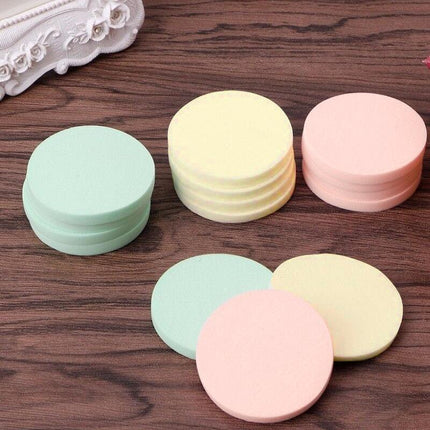 20PCS Powder Makeup Sponges Round/Square Foundation Blender Sponge Powder Puff - Aimall